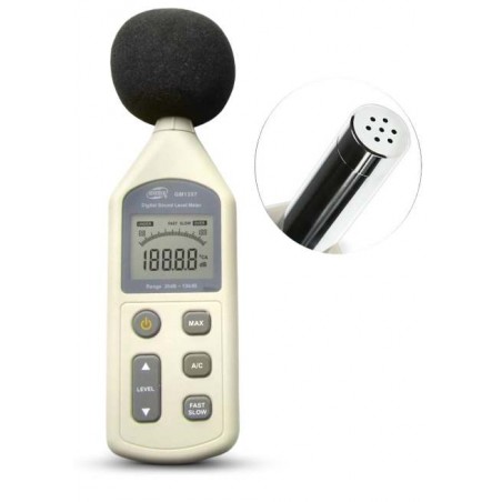 Sonometr - decybelomierz Benetech GM1357 - cyfrowy miernik natężenia dźwięku