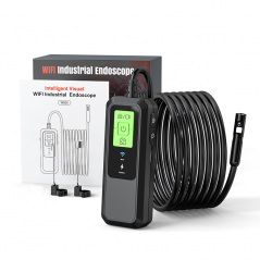 DUAL LENS INSPECTION CAMERA ENDOSCOPE WIFI HD 8 LED 5M CABLE IP67
