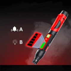 HIGH-SENSITIVITY GAS LEAK DETECTOR METHANE PROPANE BUTANE COMBUSTIBLE GASES + ALARM + BATTERIES