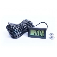 Panel thermometer with measuring probe – 10 m cable