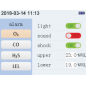 MIERNIK STĘŻENIA GAZÓW WINTACT WT8811 - O2 CO H2S i łatwopalnych